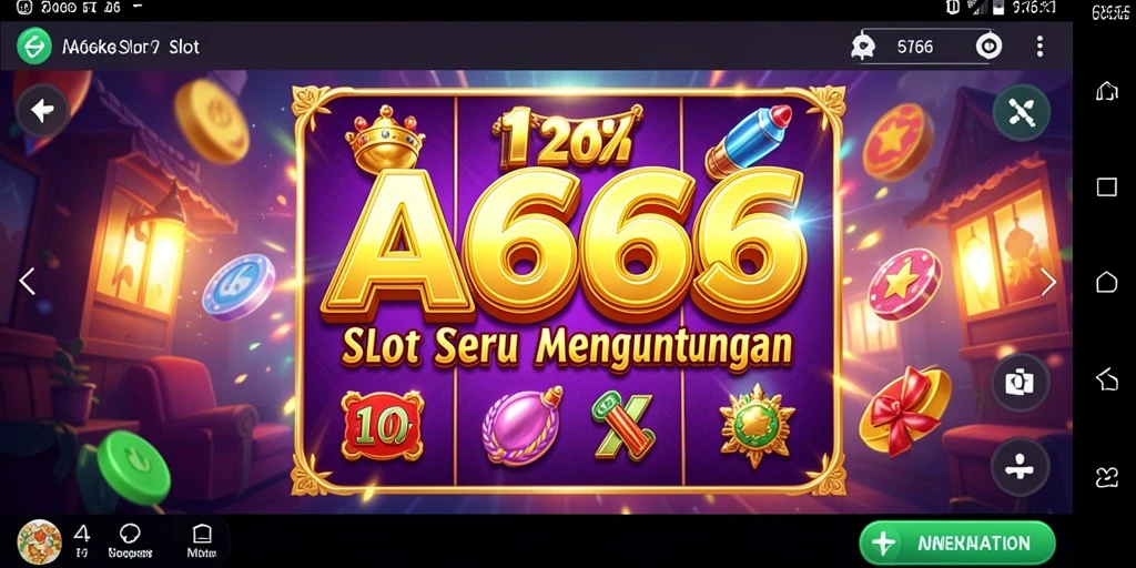 Tampilan gameplay menarik dari AA666 yang menampilkan slot dengan efek visual menakjubkan.