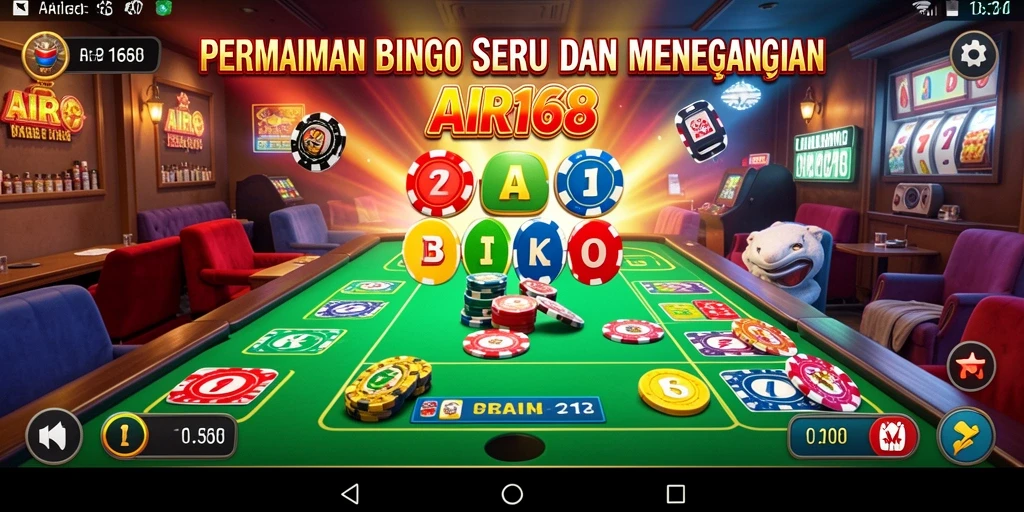 Tampilan gameplay yang seru dari AIR168 Bingo.