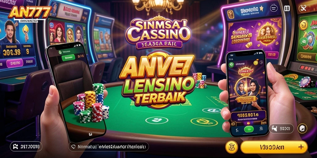 Gameplay Live Casino yang mendebarkan dengan dealer profesional di AN777.