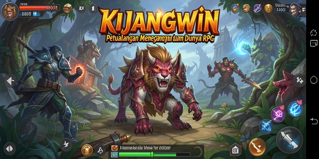Tampilan gameplay menarik dari <strong>KIJANGWIN</strong> dengan karakter dan dunia penuh warna.