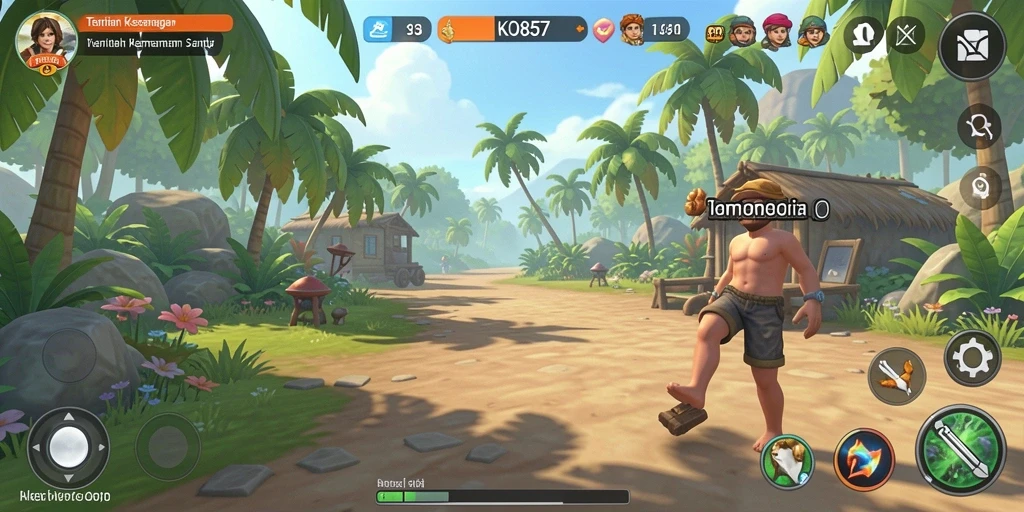 Tampilan menarik dari gameplay KO857 yang menonjolkan kesenangan dan relaksasi.