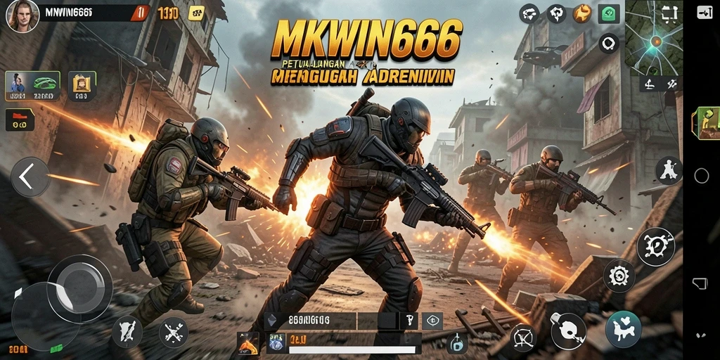 Gameplay MKWIN666 yang penuh aksi dan tantangan.