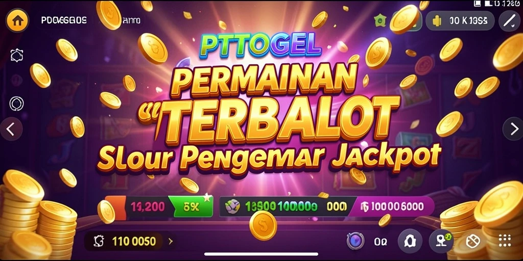 Tampilan gameplay Slot yang mendebarkan pada PTTOGEL