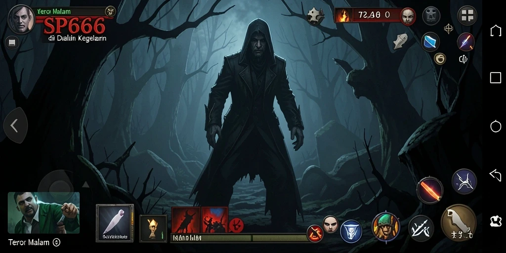 Screenshot menampilkan suasana mencekam dari gameplay SP666