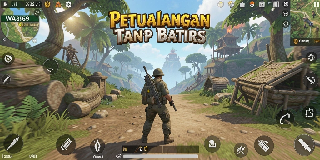 Tampilan gameplay <strong>WA369</strong> yang menakjubkan dan penuh aksi di dunia terbuka.